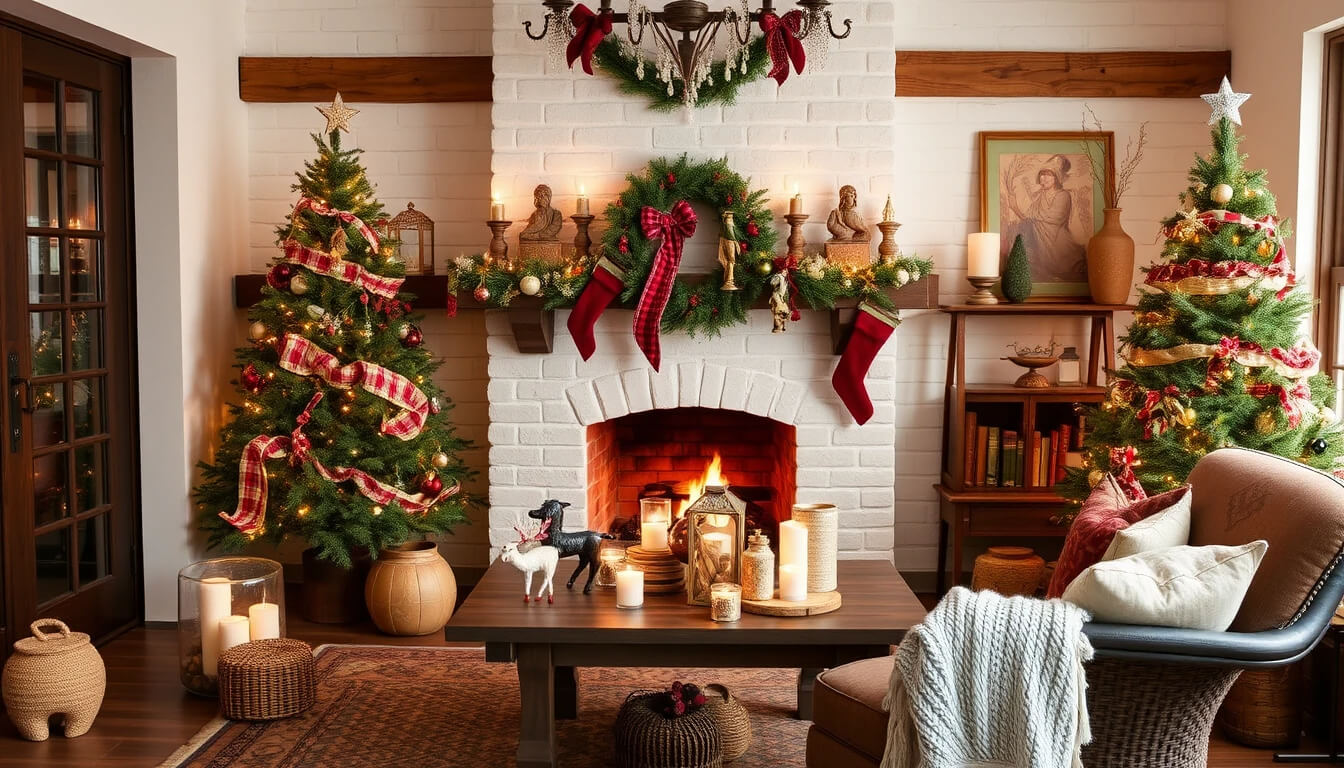 Rustic Christmas Décor Ideas to Bring Warmth and Charm