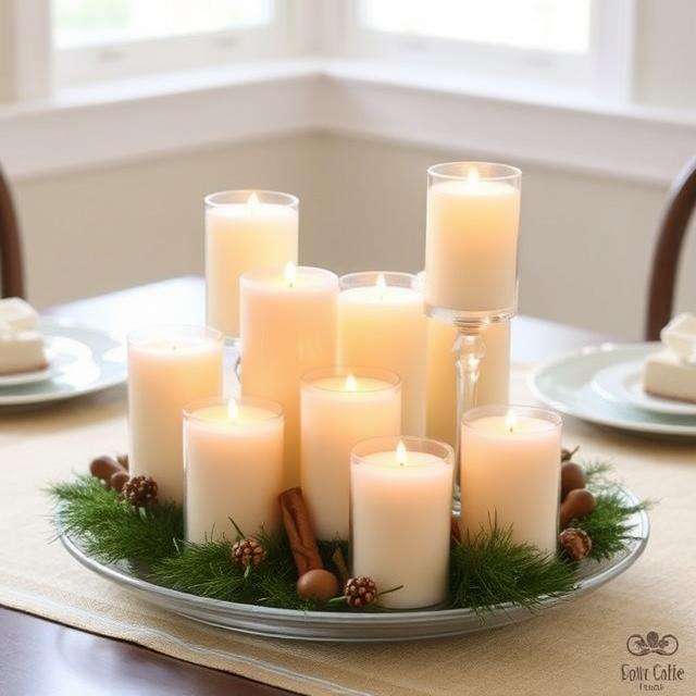 Cozy Candle Cluster