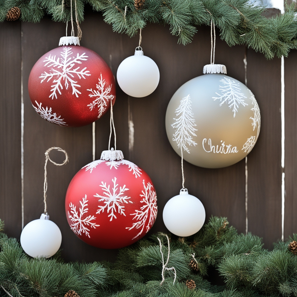 DIY Outdoor Christmas Décor