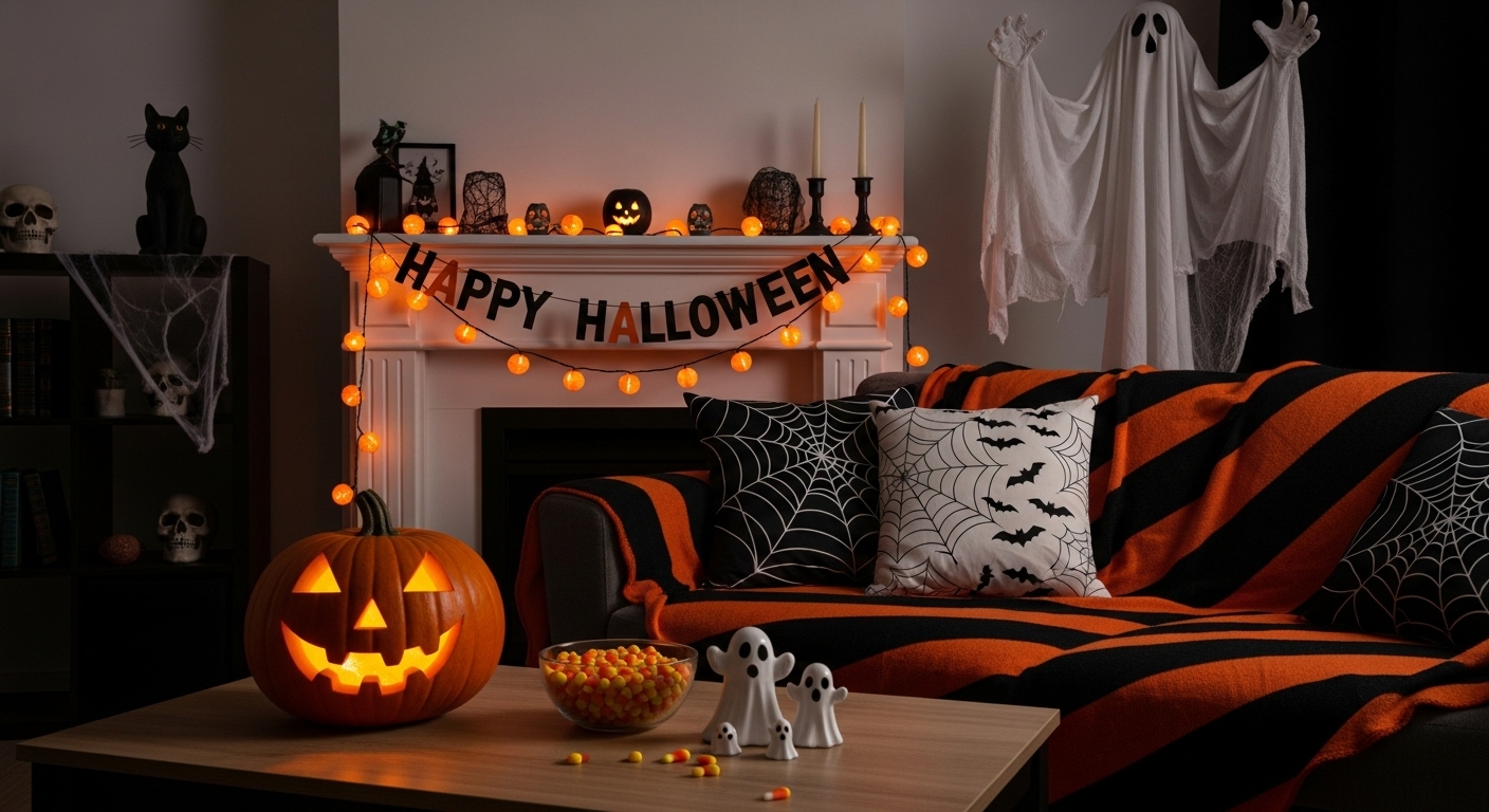 Halloween Decorations for Living Room