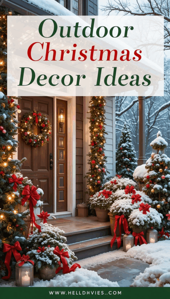 Outdoor Christmas Decor Ideas to Light Up Your Holidays