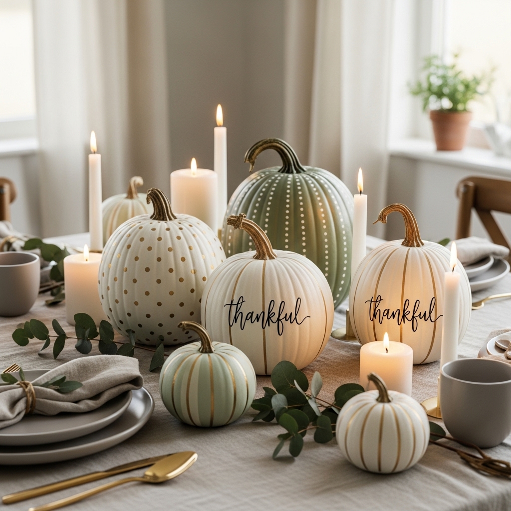 Paint and Personalize Pumpkins