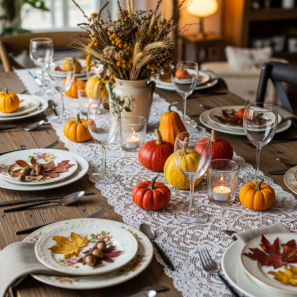 Vintage Linens and Dishes