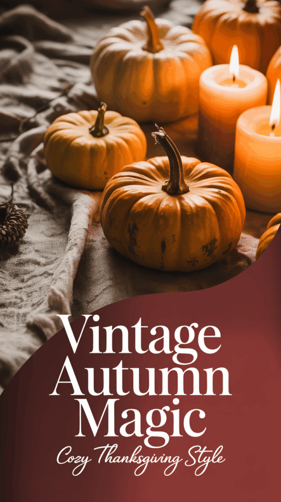 Cozy Rustic Thanksgiving Décor for Small Spaces