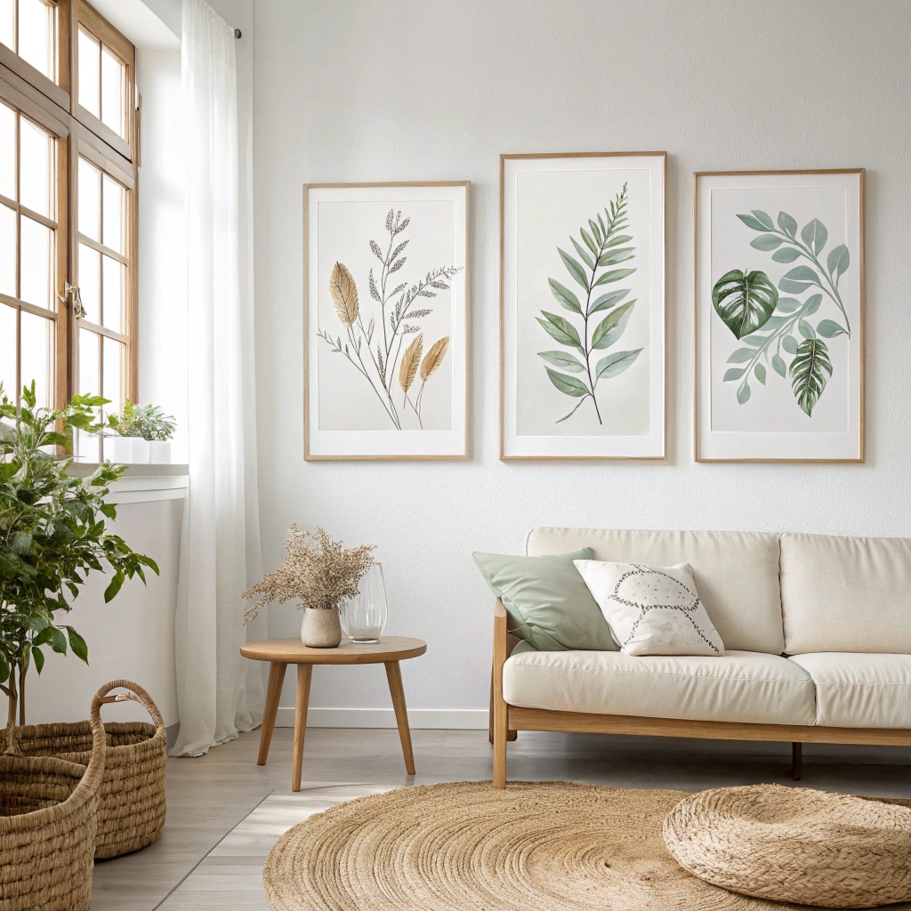 Botanical or Nature-Inspired Prints