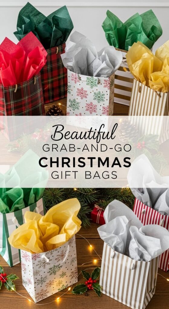 Beautiful Christmas Gift Bag