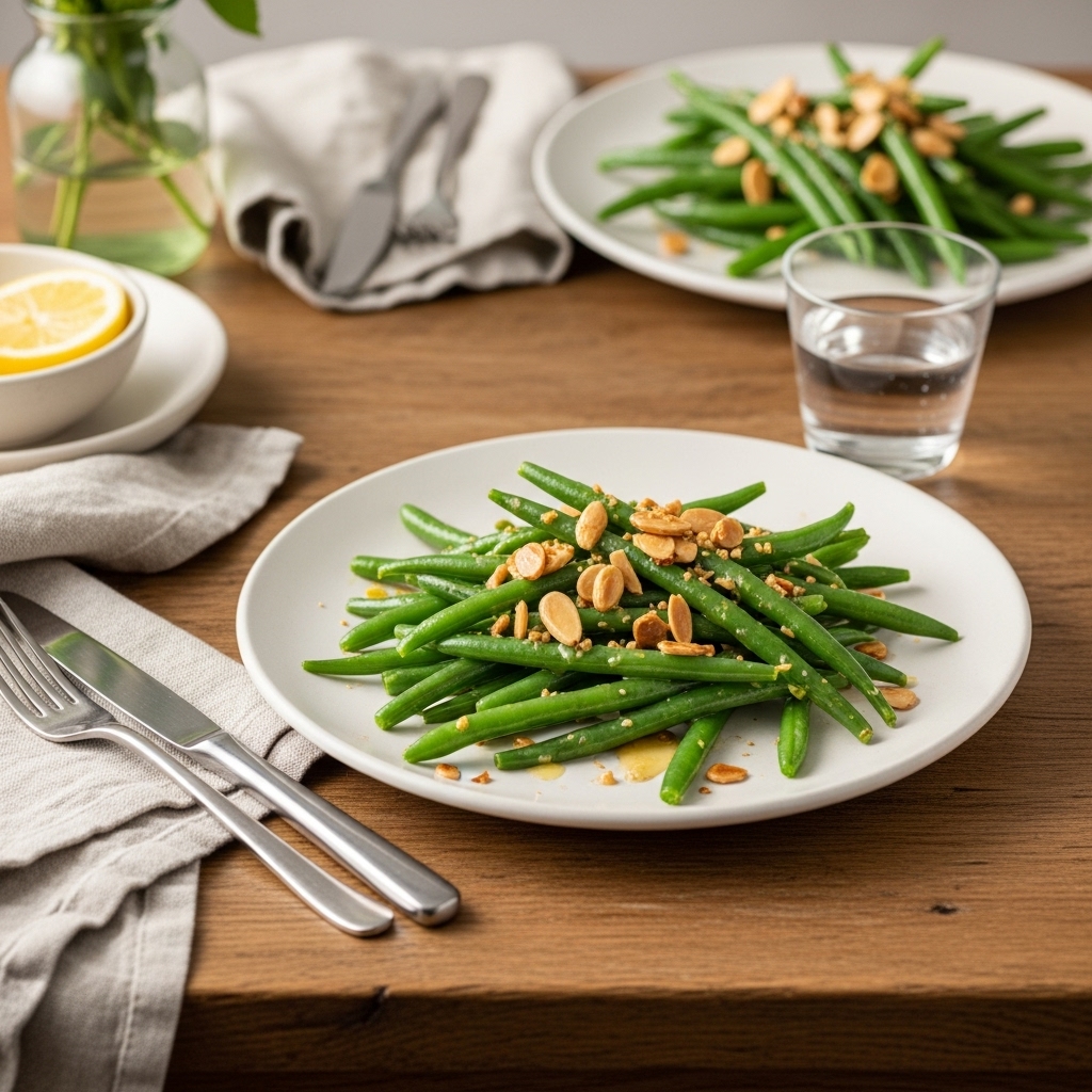  Green Bean Almondine
