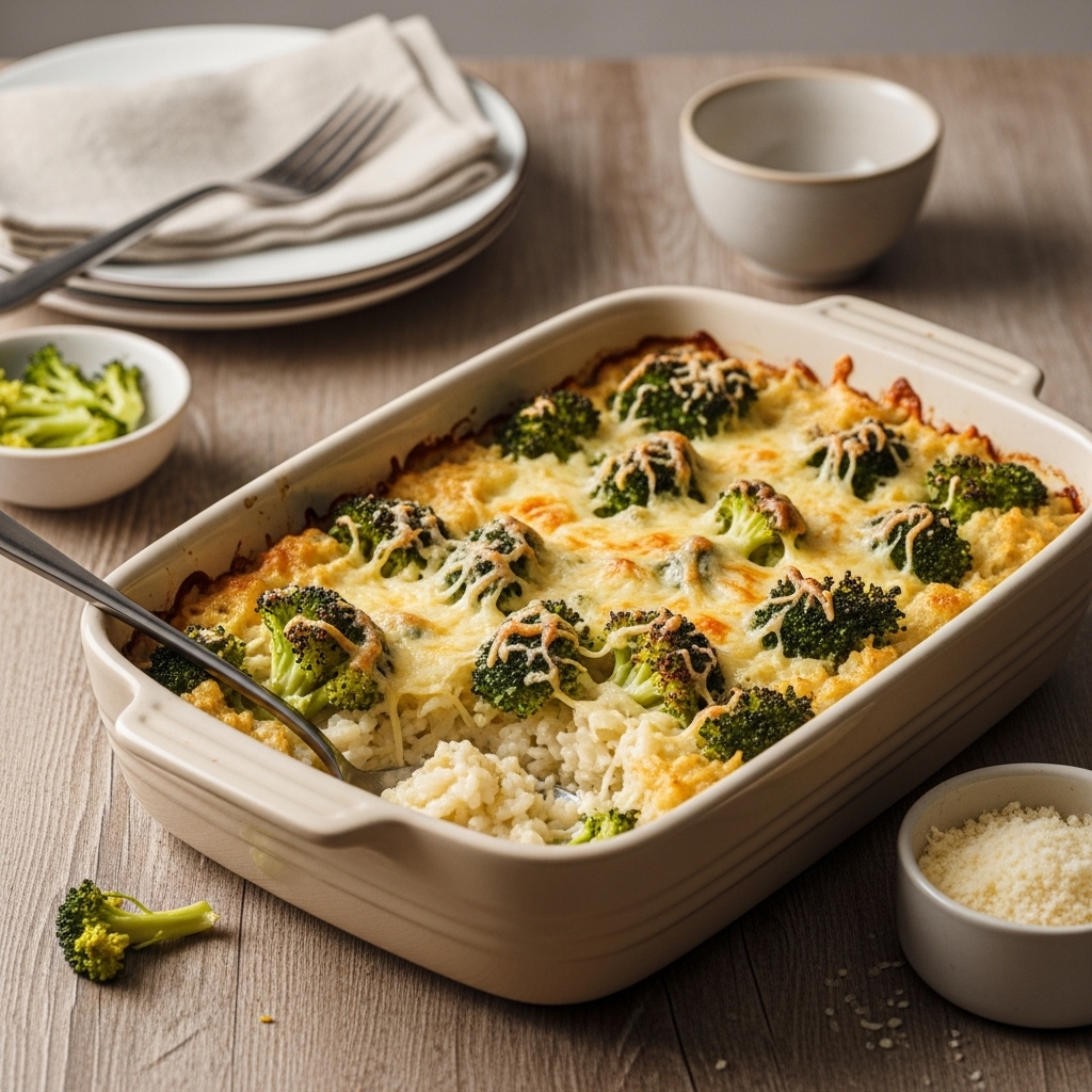 Broccoli and Rice Casserole