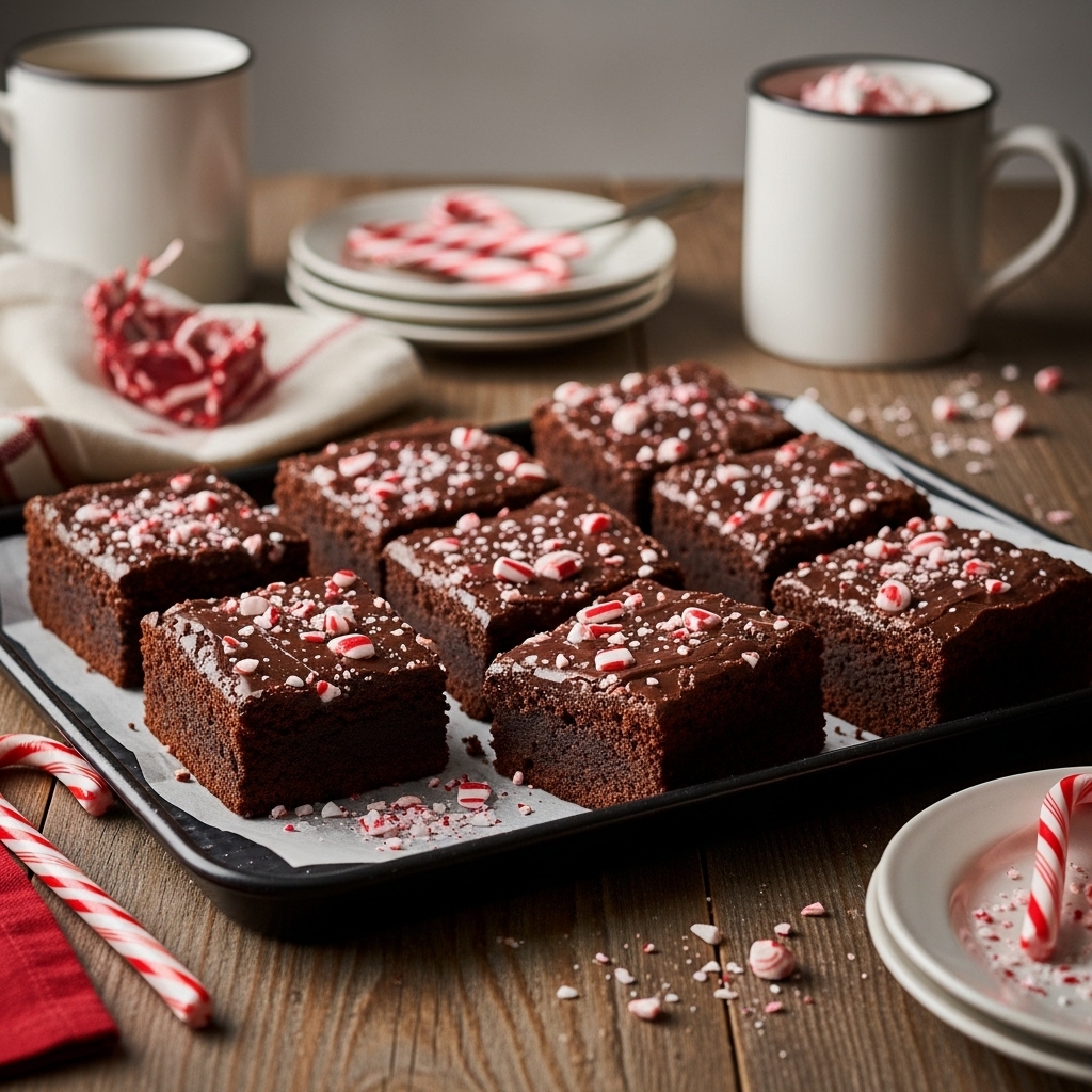 Chocolate Peppermint Brownies