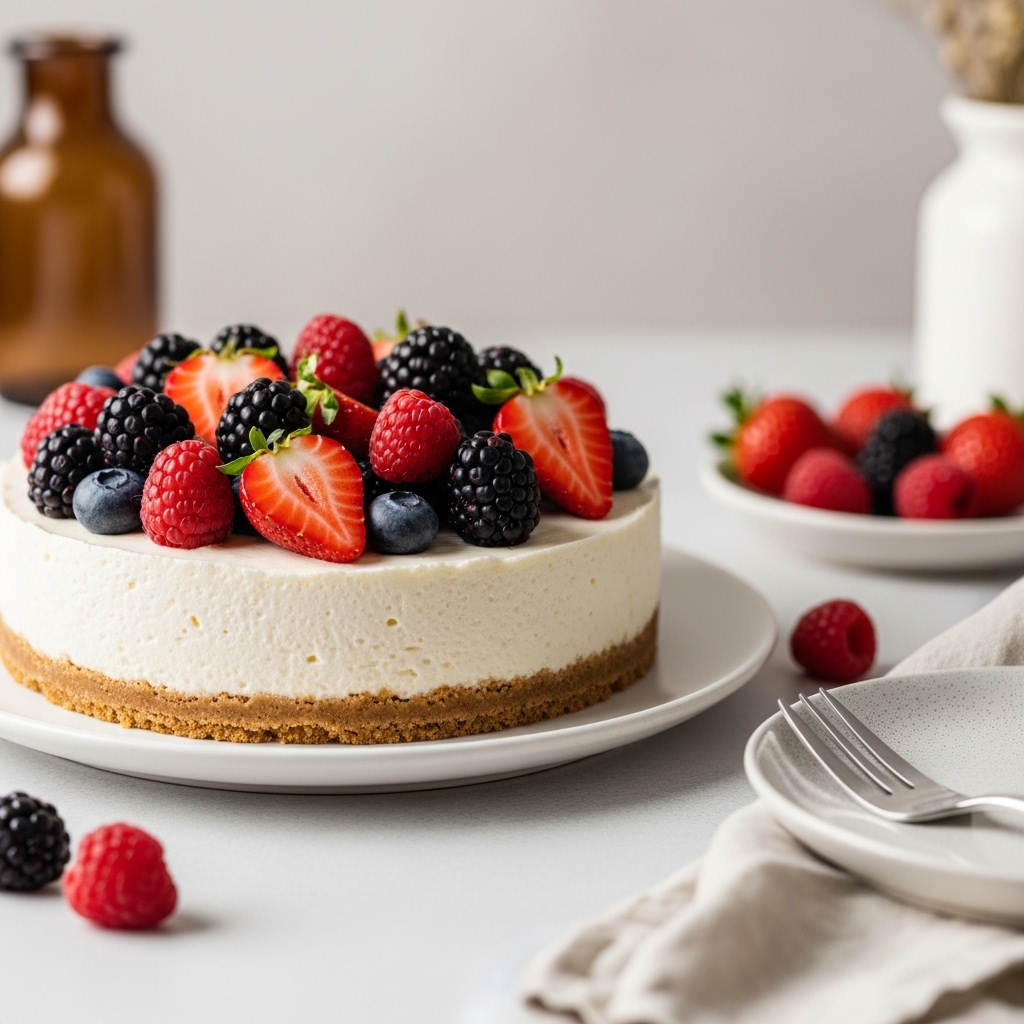 No-Bake Cheesecake