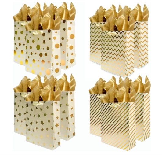Metallic Foil Gift Bags