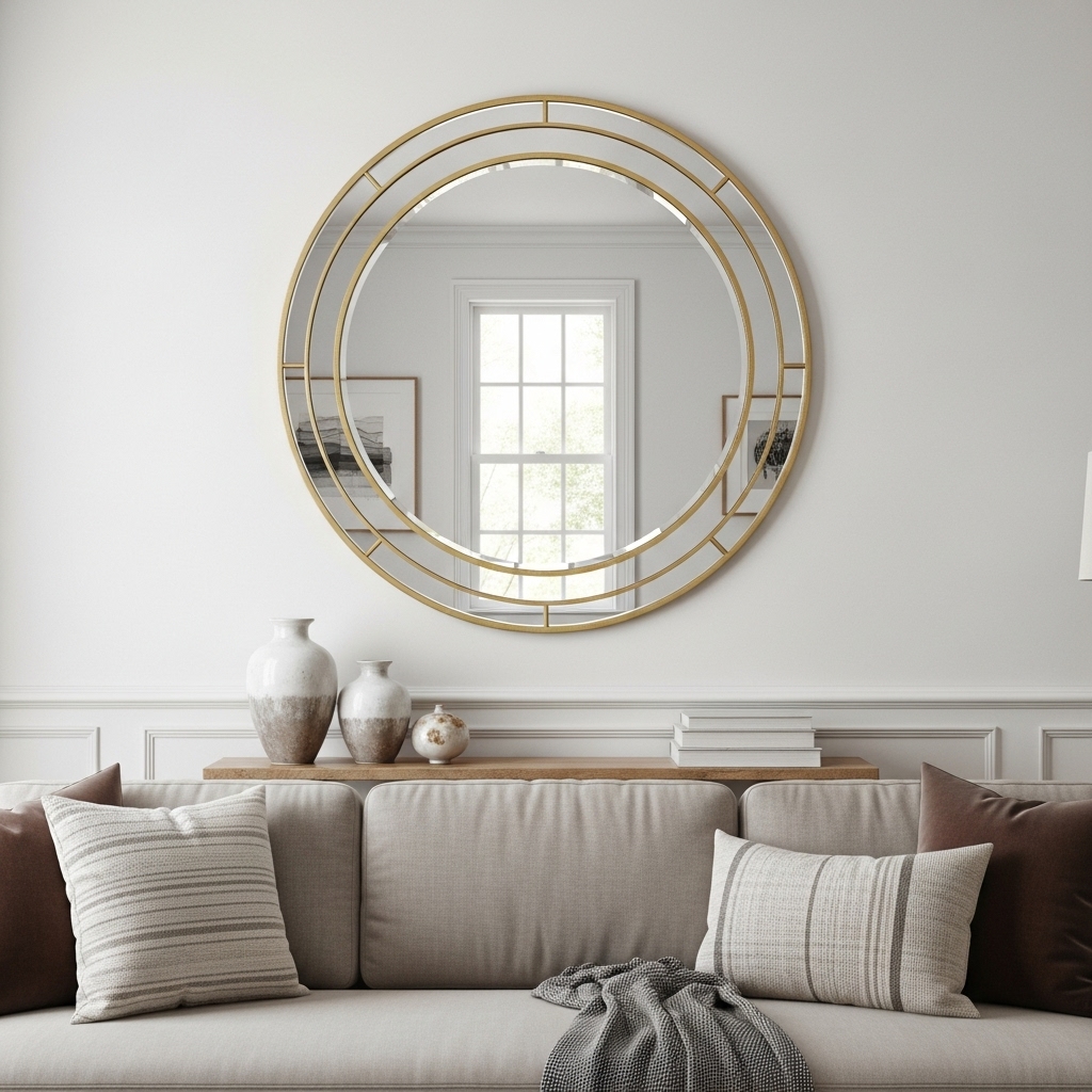 Statement Mirrors as Wall Art