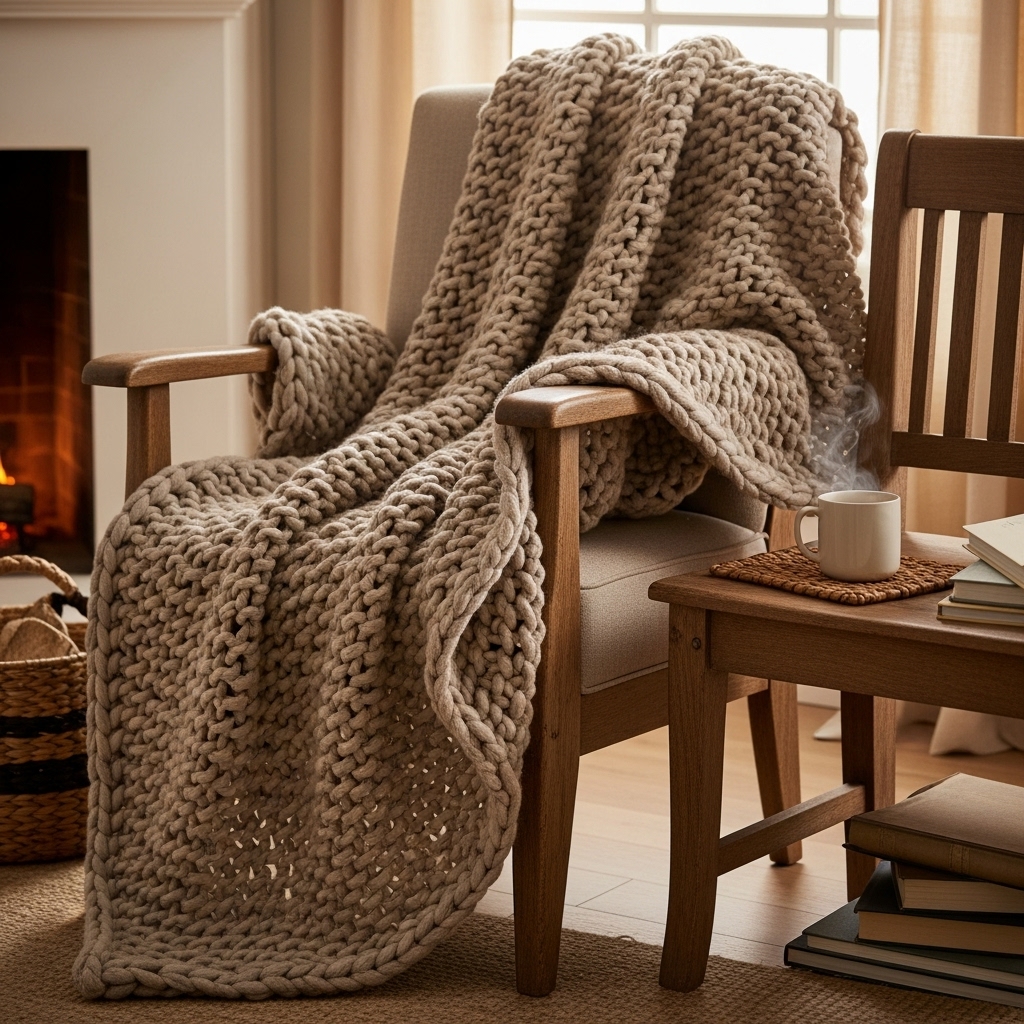 Handwoven Wool Blanket