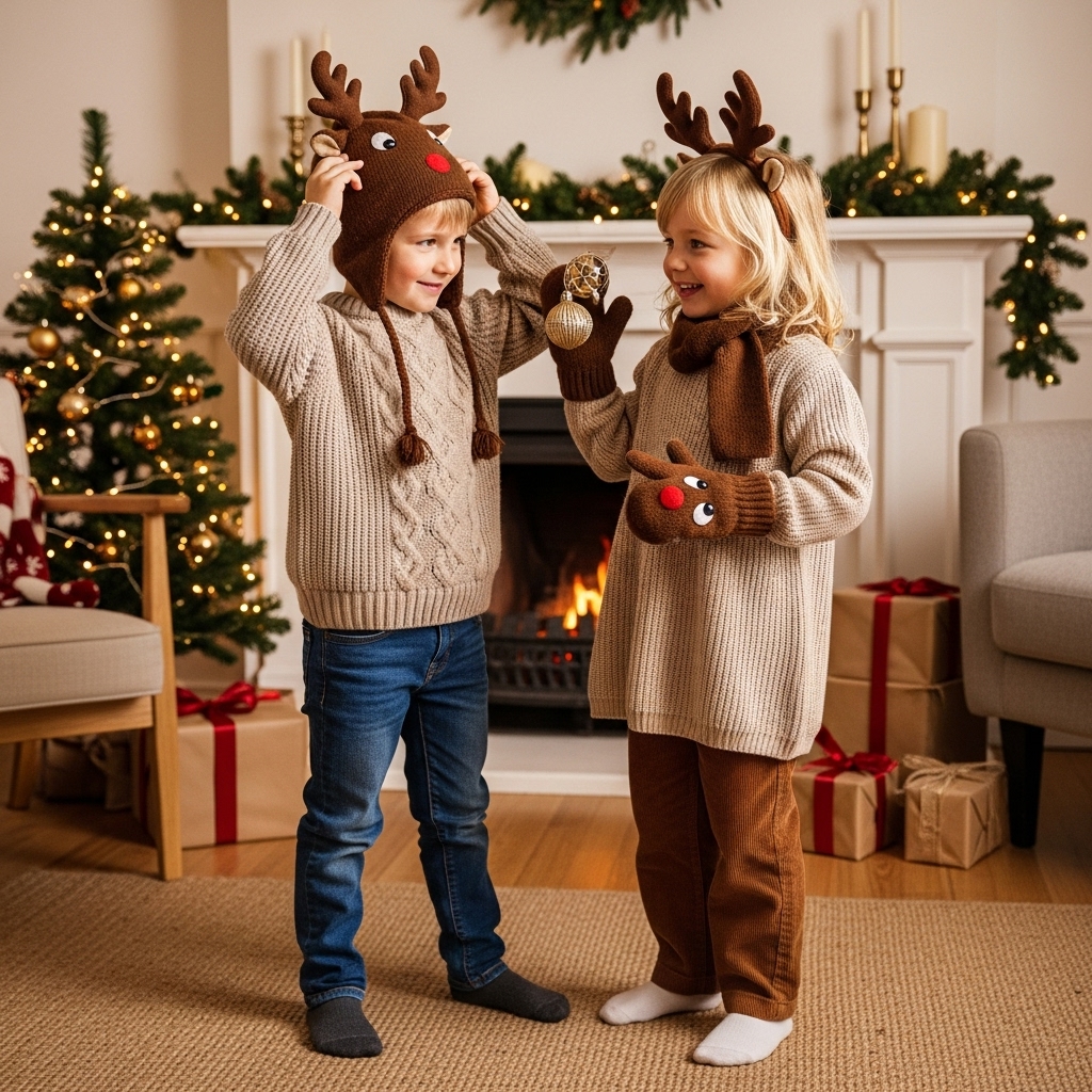 Reindeer-Themed Accessories