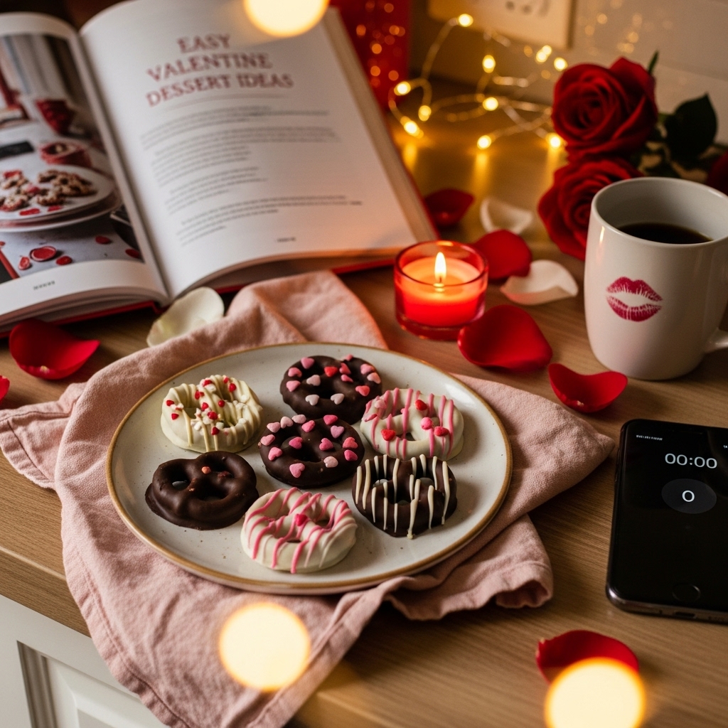 Chocolate-Dipped Pretzels