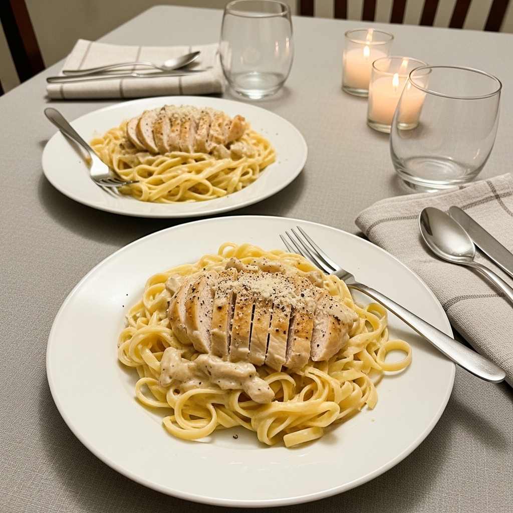 Creamy Chicken Alfredo