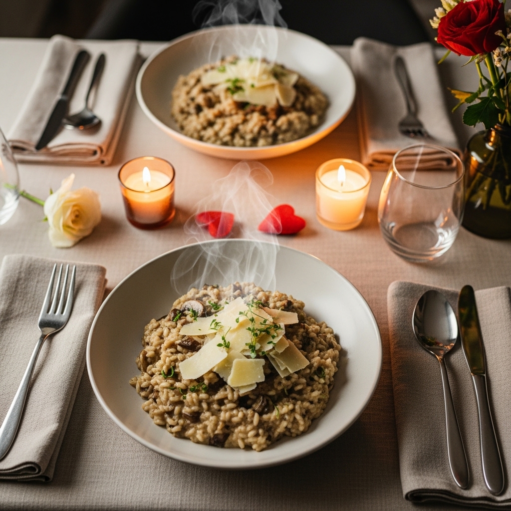 Creamy Mushroom Risotto