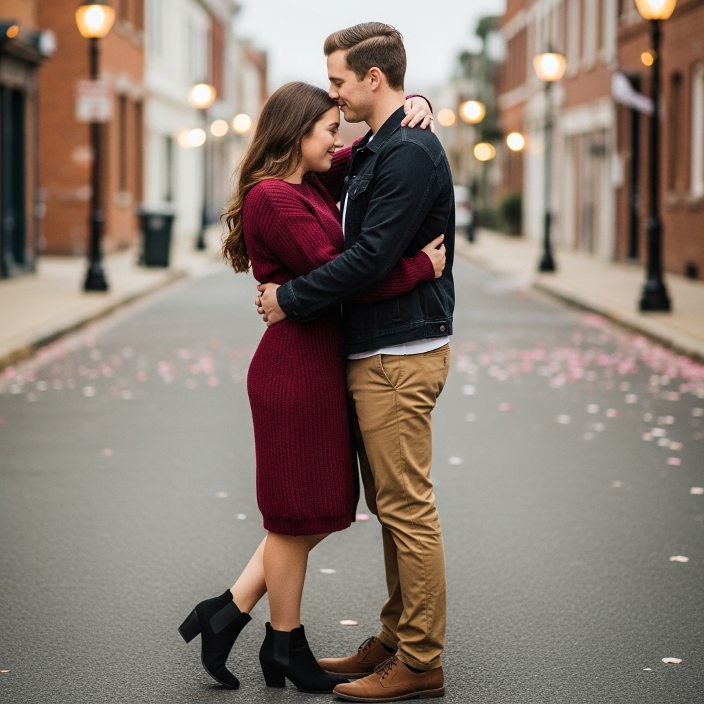 Hug-and-Forehead Touch