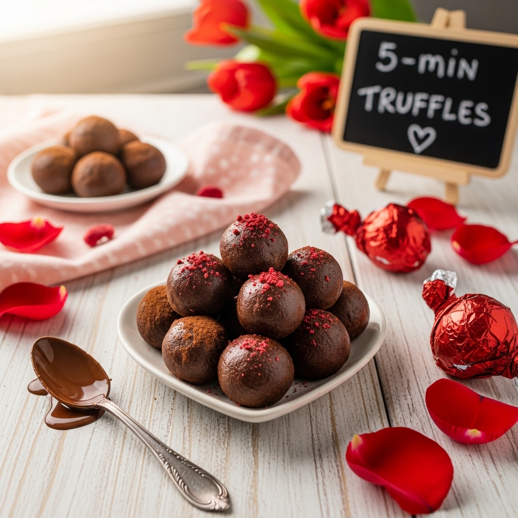 No-Bake Chocolate Truffles