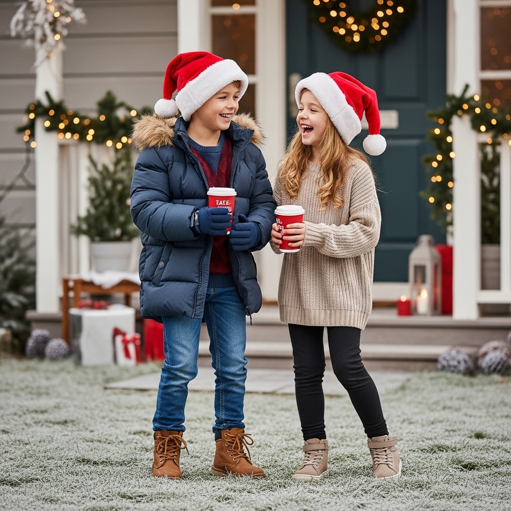 Santa Hats with Functional Warmth