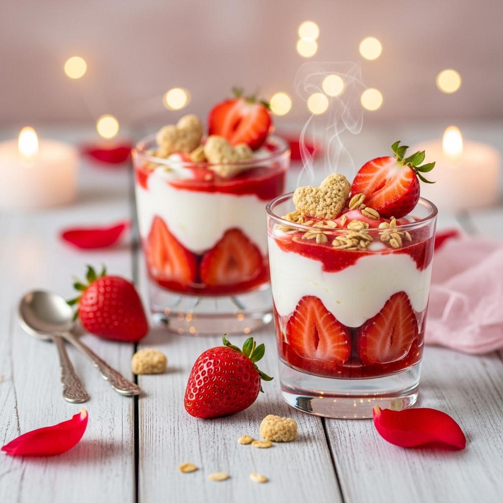 Strawberry Yogurt Parfaits