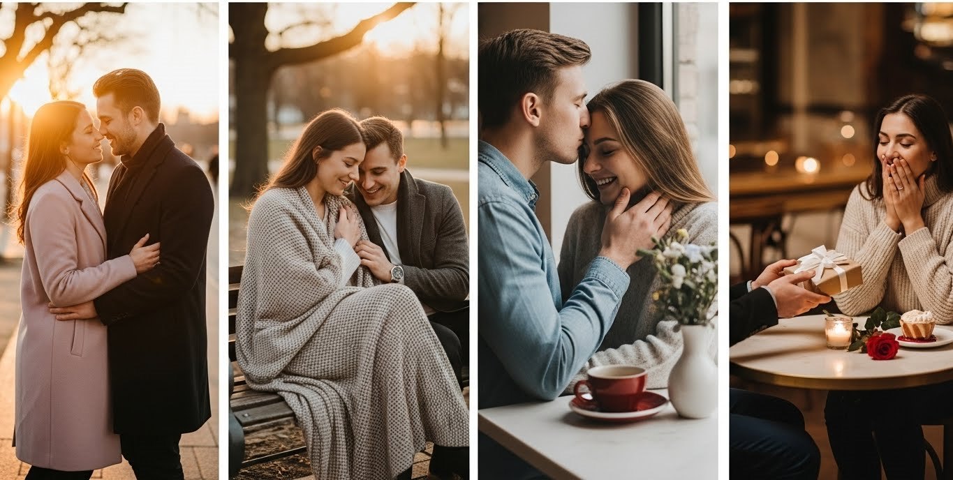 Romantic Valentine Photo Poses