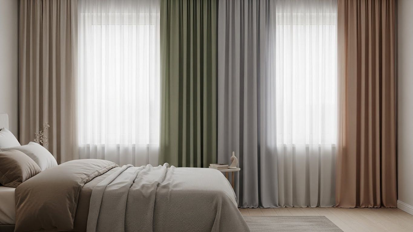 Bedroom Curtain Color Ideas