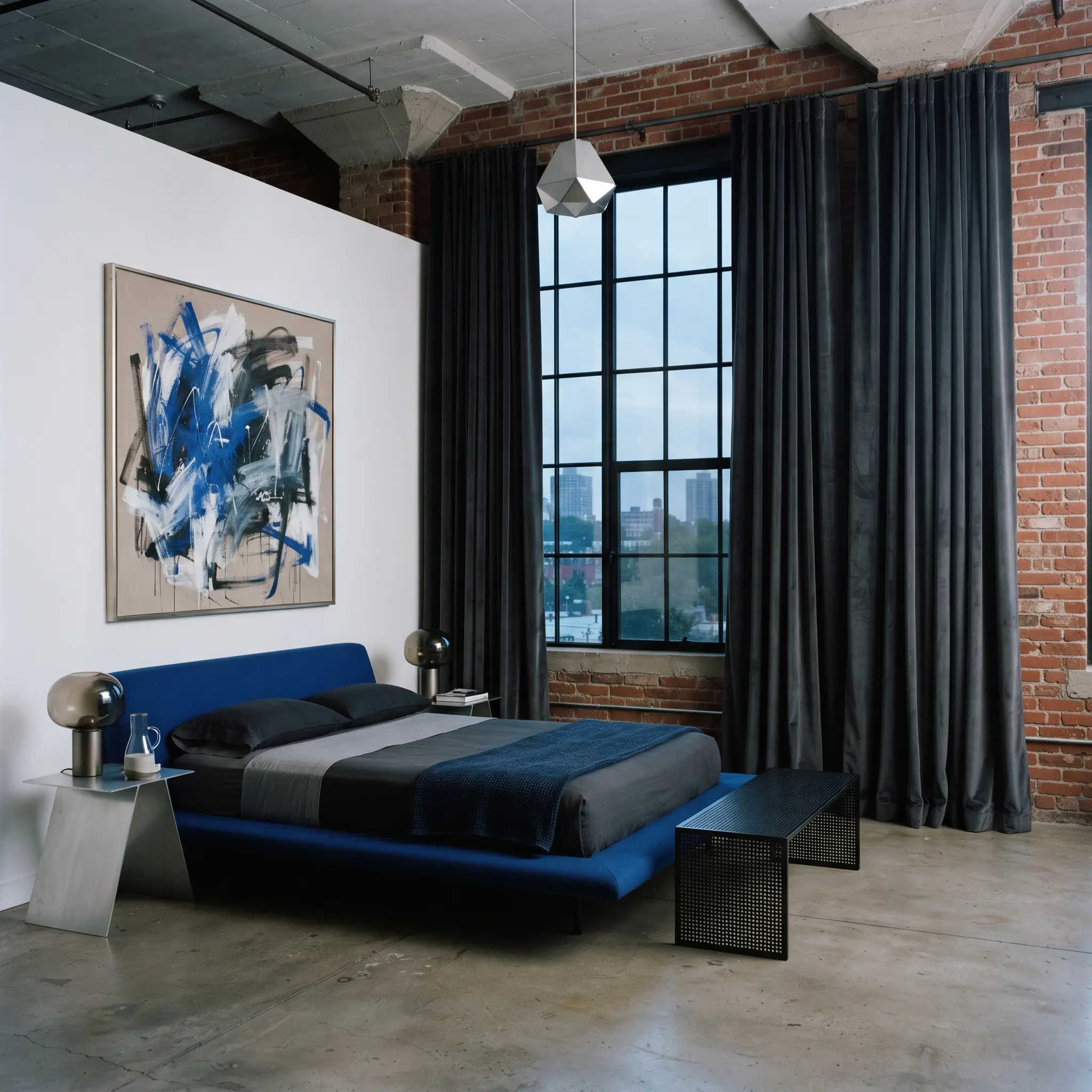 Charcoal grey Curtains