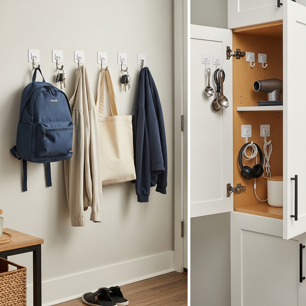 Hooks and Wall Clips