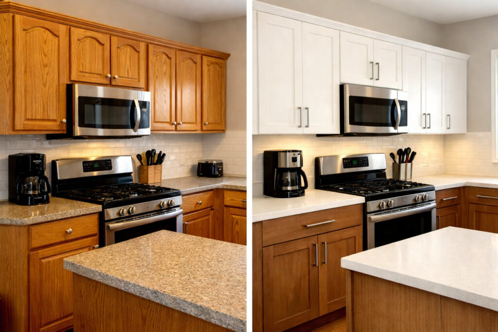 Reface the Frame and Replace Doors