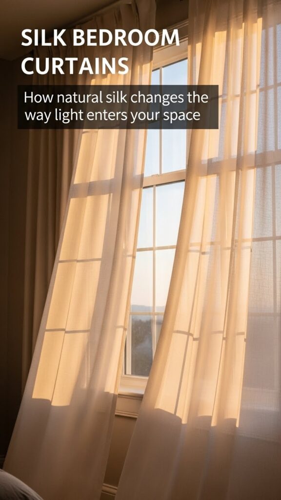 Silk Bedroom Curtains