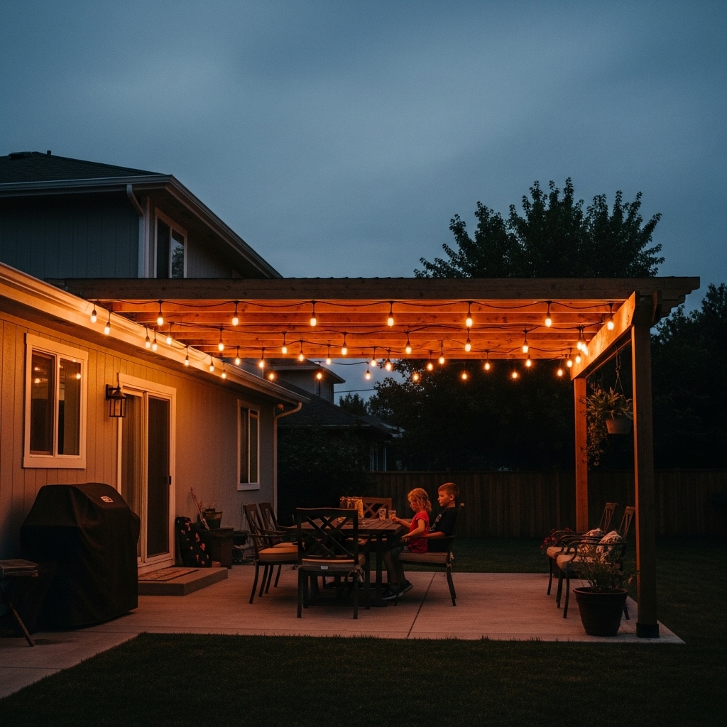 String Lights and Canopies