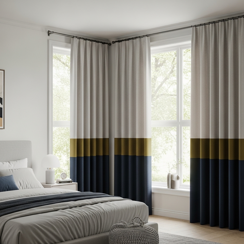 Two-Tone Color Blocking