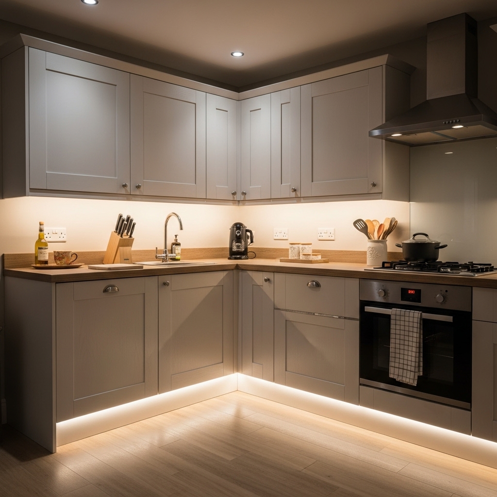 Under-Cabinet and Layered Lighting