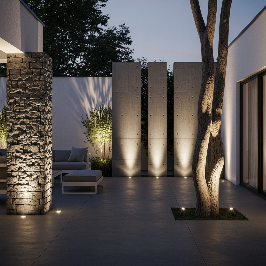Uplighting as an Architectural Statement