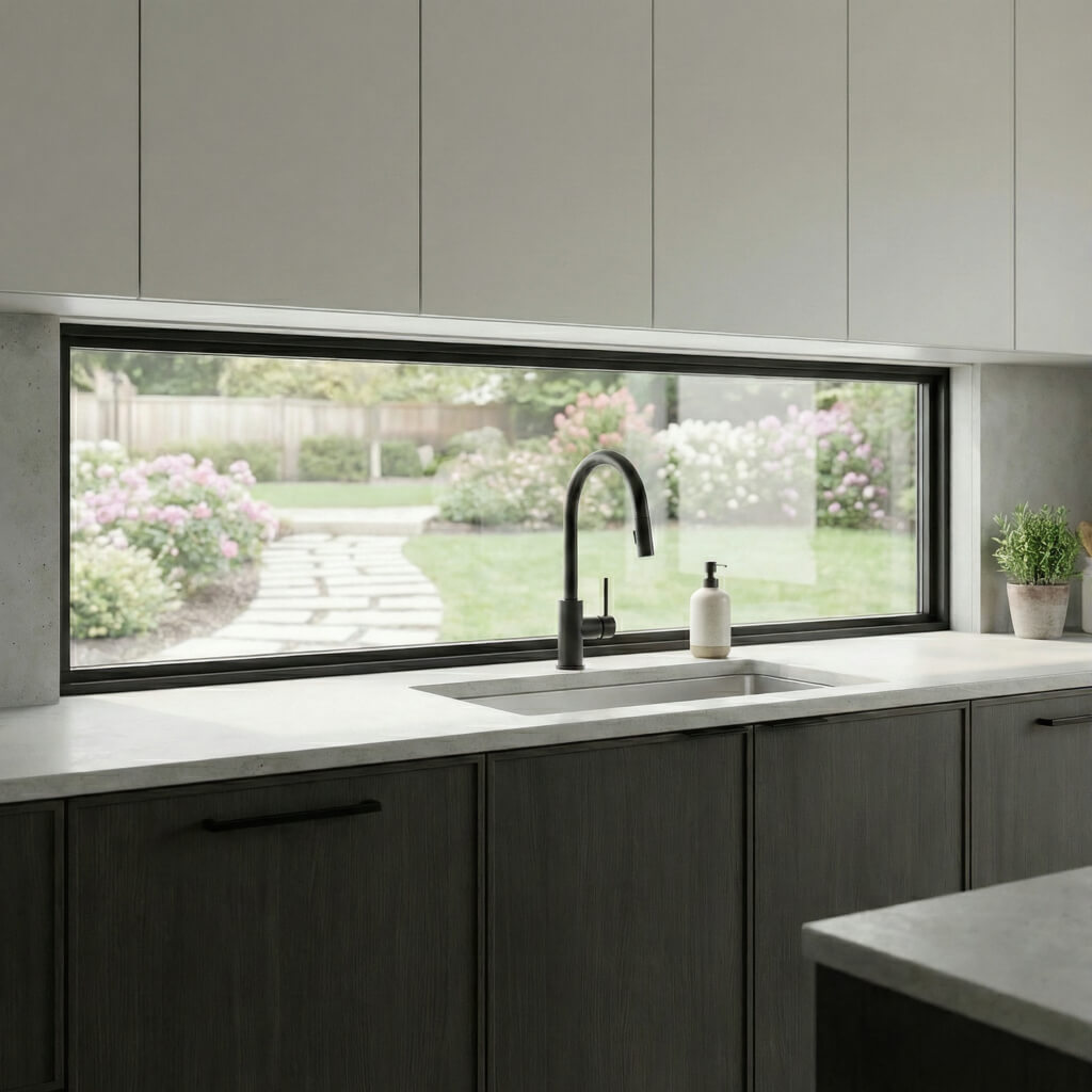 Window as a Backsplash