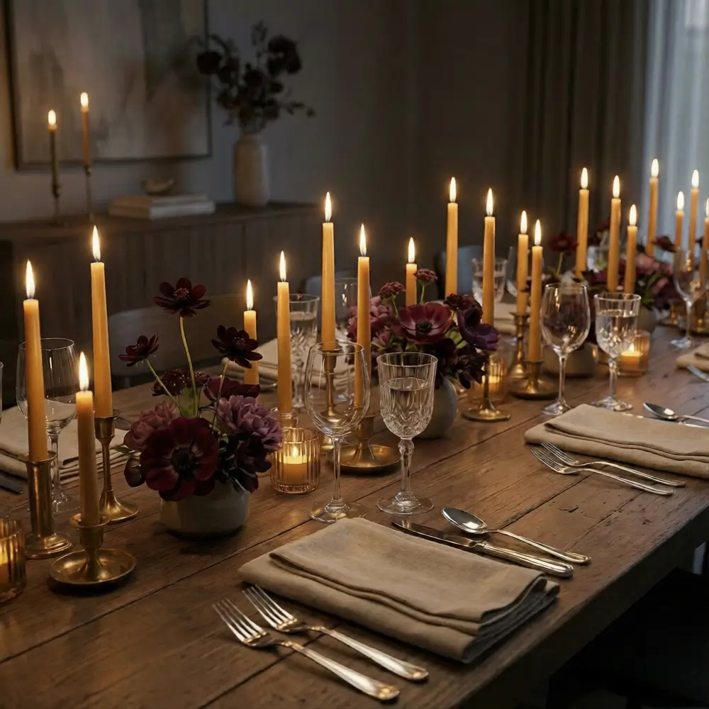 Candlelit Evening Elegance