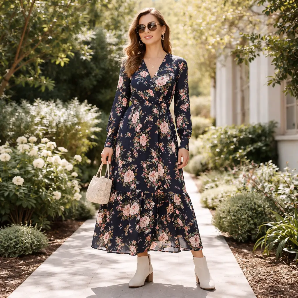 Dark-Ground Florals for a Modern Edge