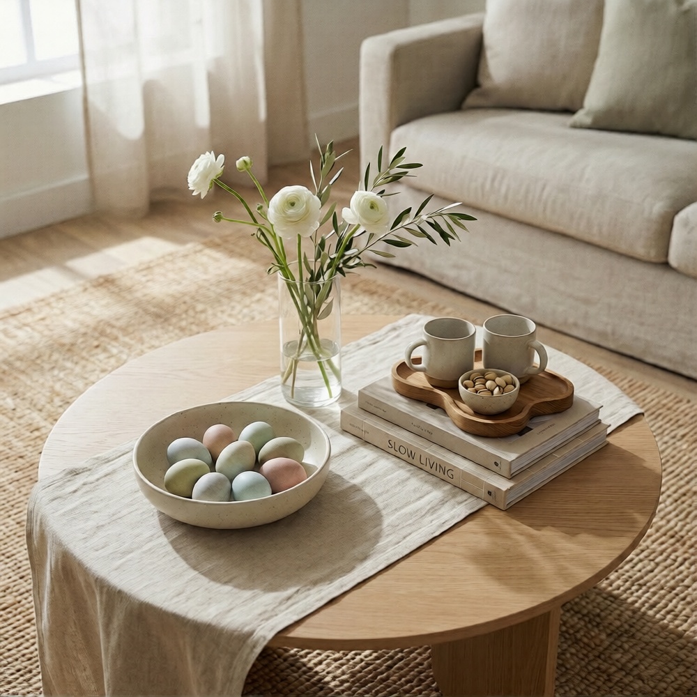 Easter Moment on the Coffee Table