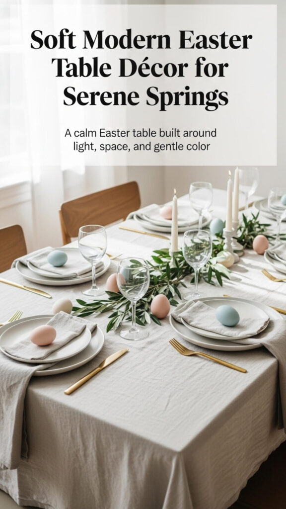 Easter Table Décor