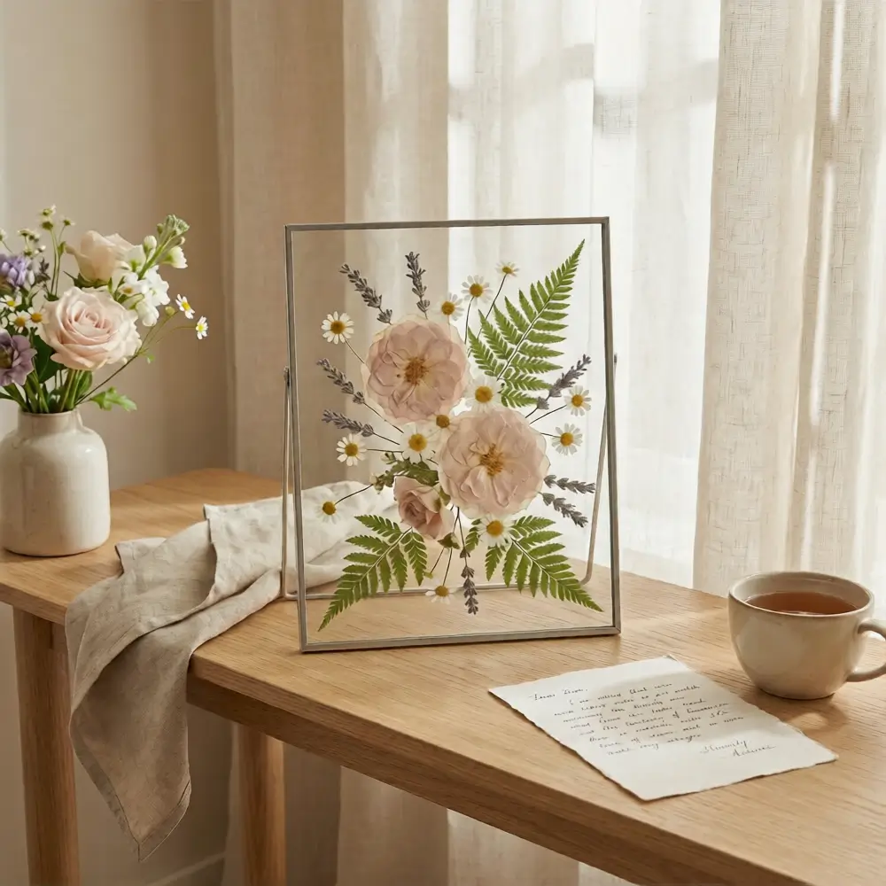 Framed Pressed Flowers