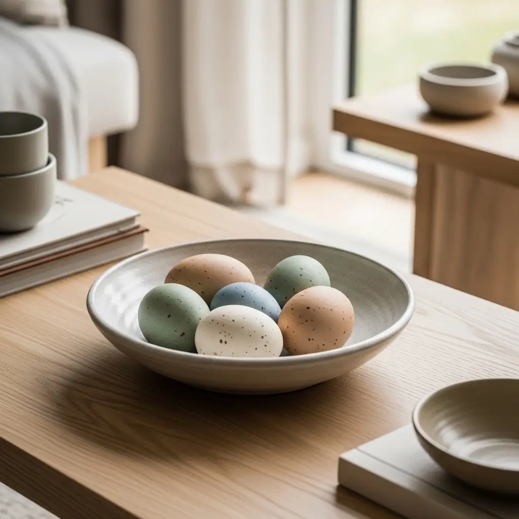 Hand-Painted Speckled Eggs