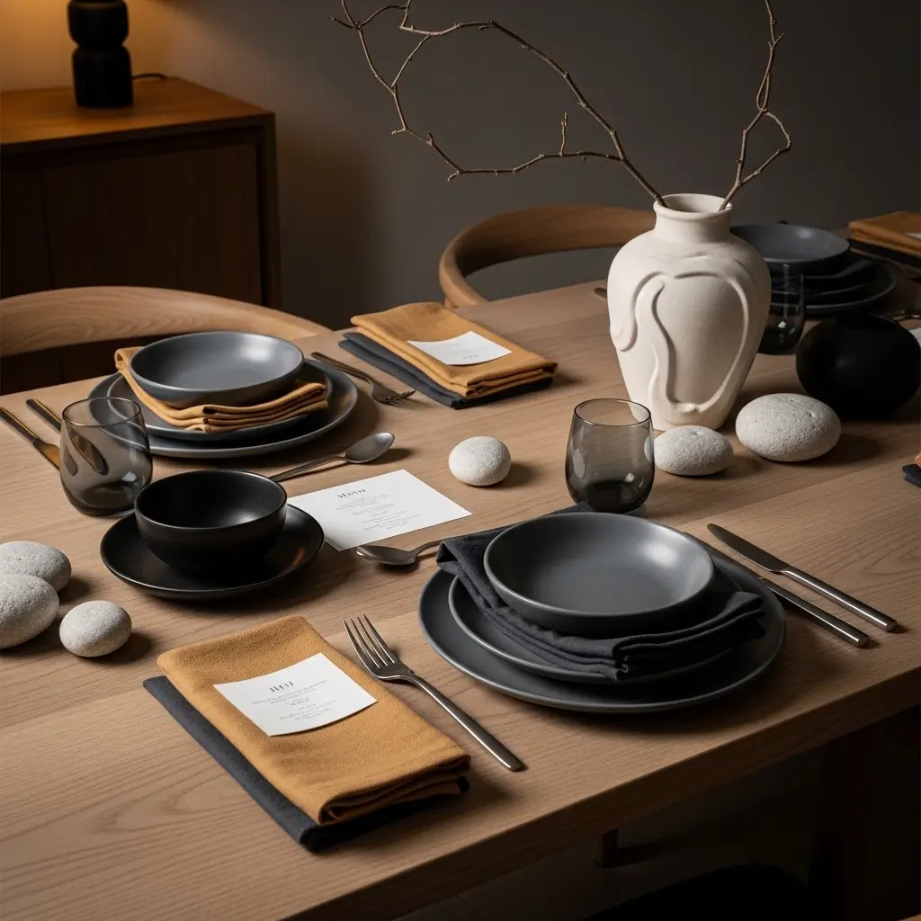 Minimalist Tablescapes