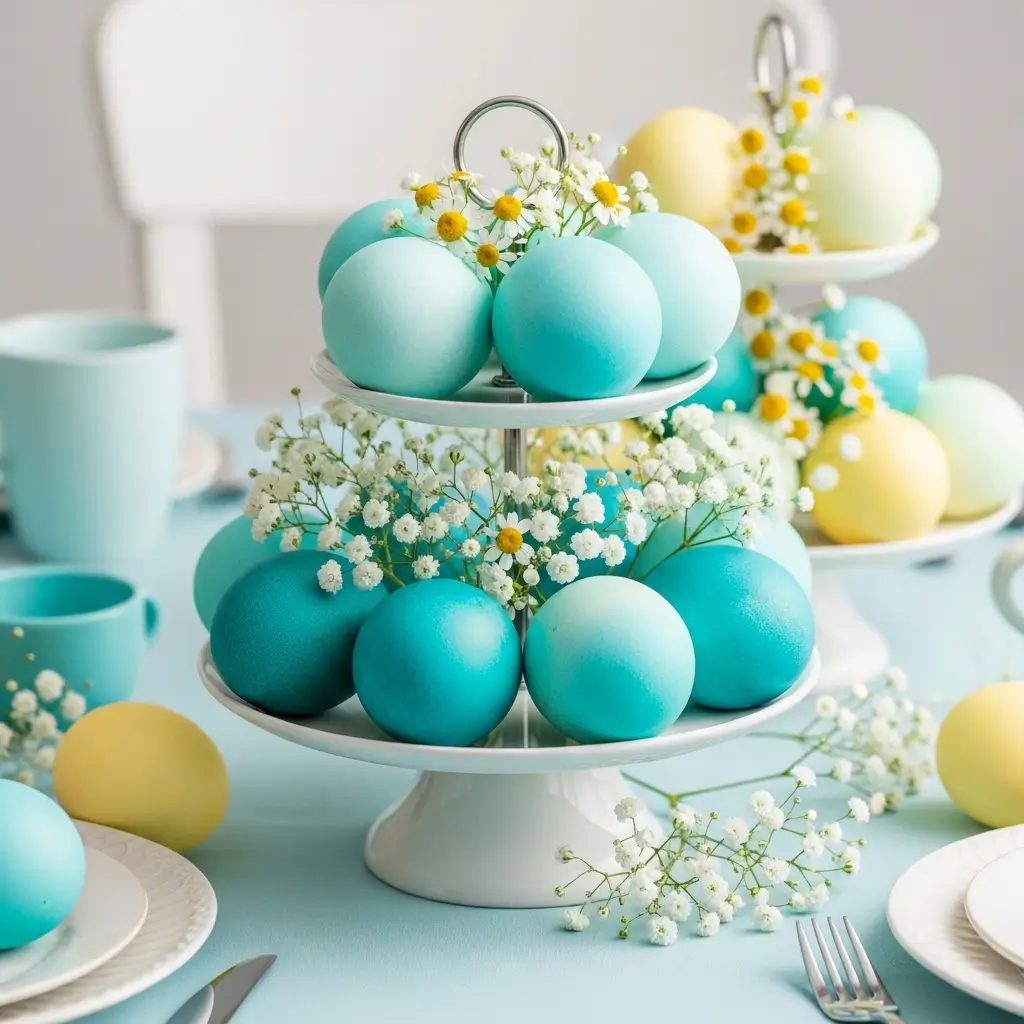Ombré Egg Cascade