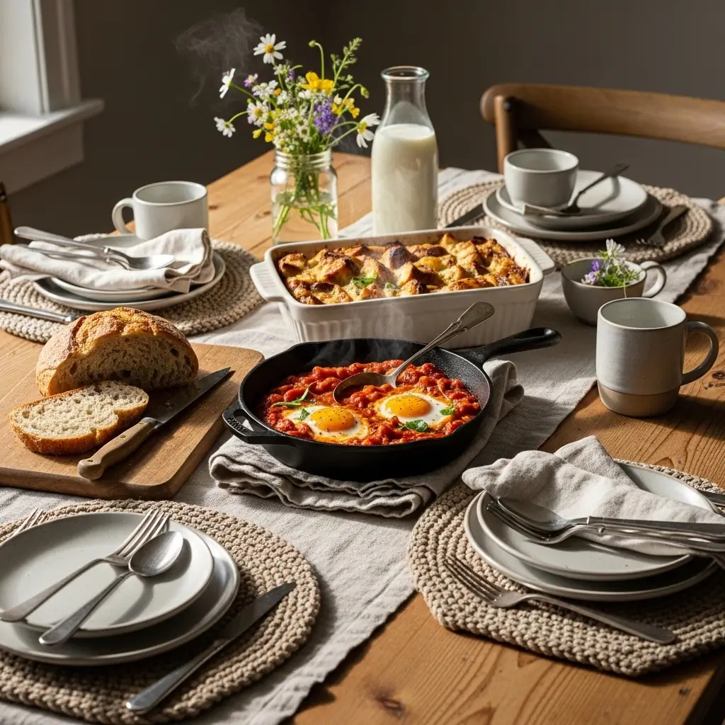 Rustic Farmhouse Breakfast