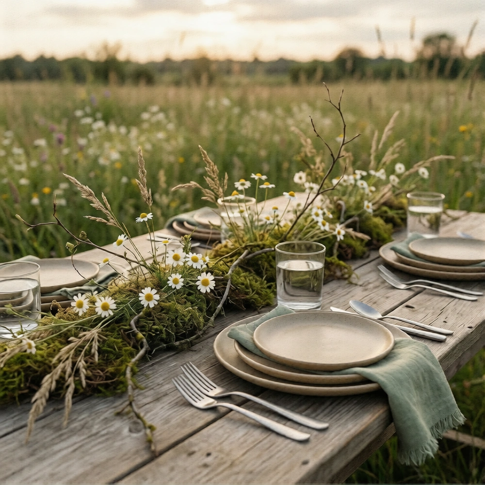 Rustic Farmhouse Meadow