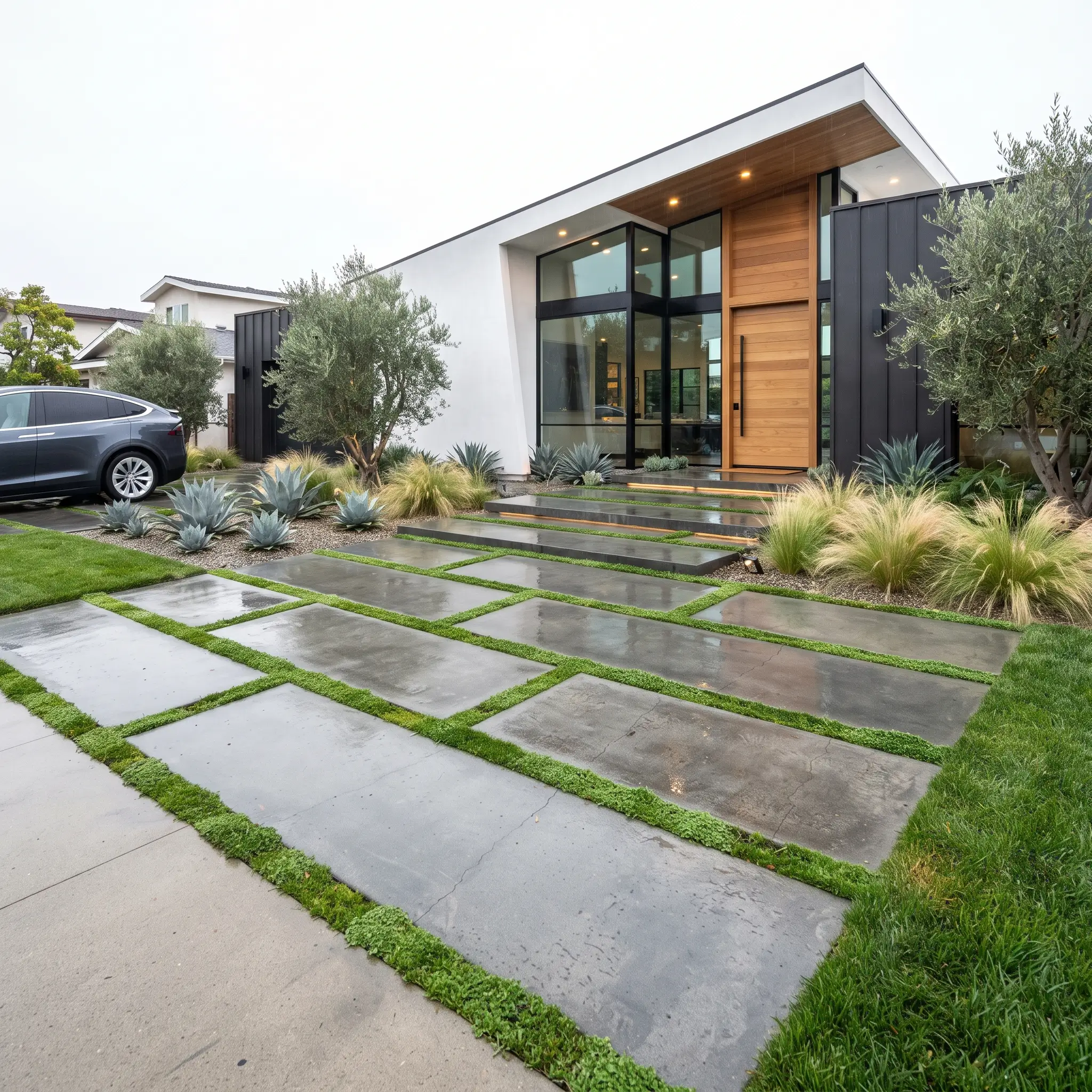 Minimalist Concrete Pavers