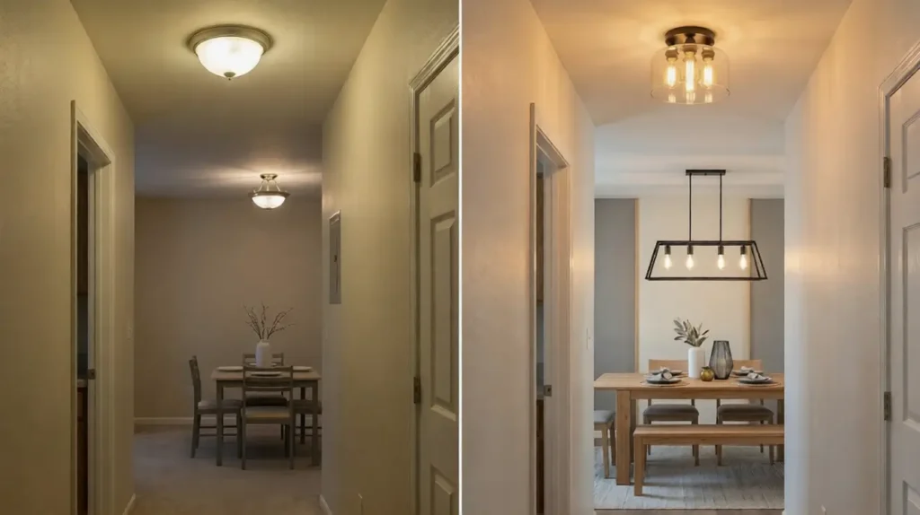 Replacing Old Light Fixtures