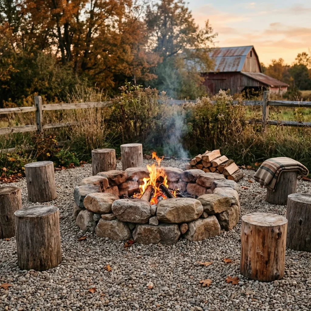 Stone and Gravel Setup