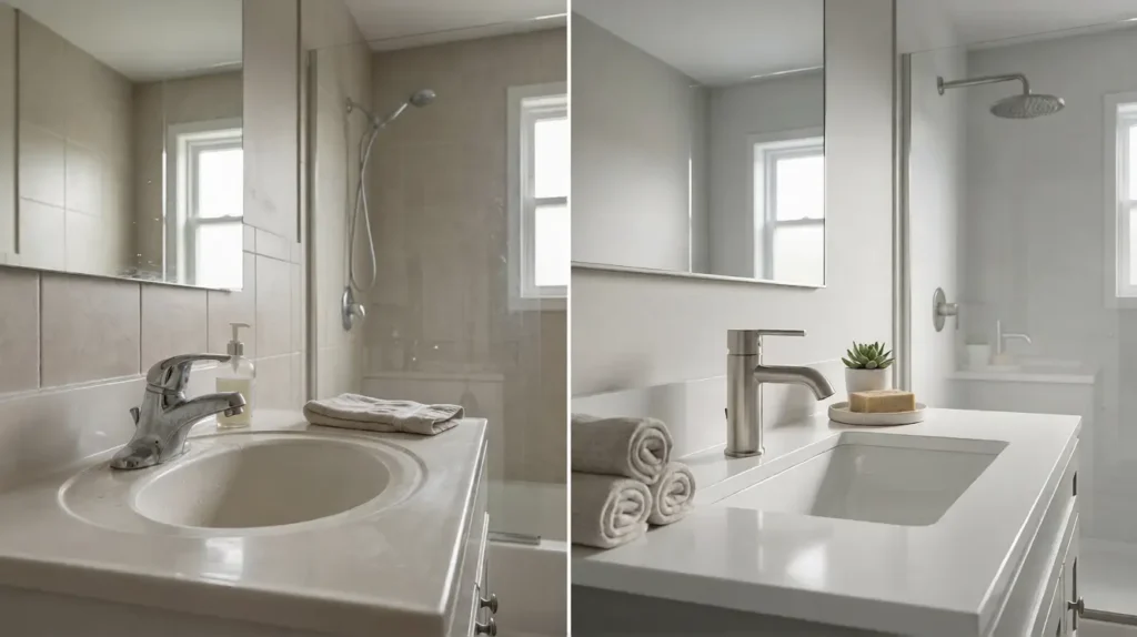 Updating Bathroom Faucets